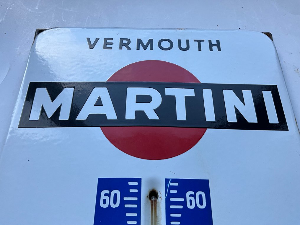 Langcat Bussum - Διαφημιστική πινακίδα - Martini Βερμούτ - Σμάλτο #2.1