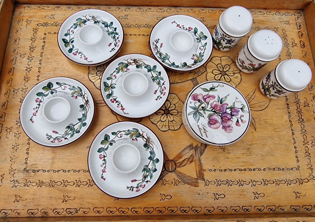 Villeroy & Boch - Kopp og skål (9) - Botanica - Porselen - Frokostsett #1.1