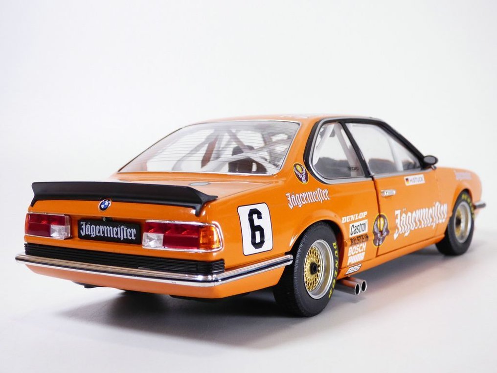 Solido 1:18 - Coche deportivo a escala - BMW 635 CSI E24 Jägermeister #6 Stuck 1984 #1.0