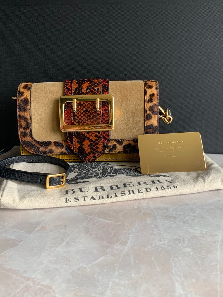 Burberry patchwork bag 2025