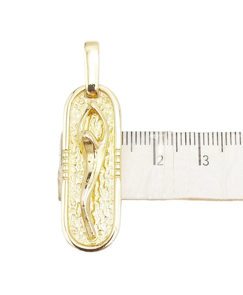 吊坠 - 18K包金 黄金 #3.2