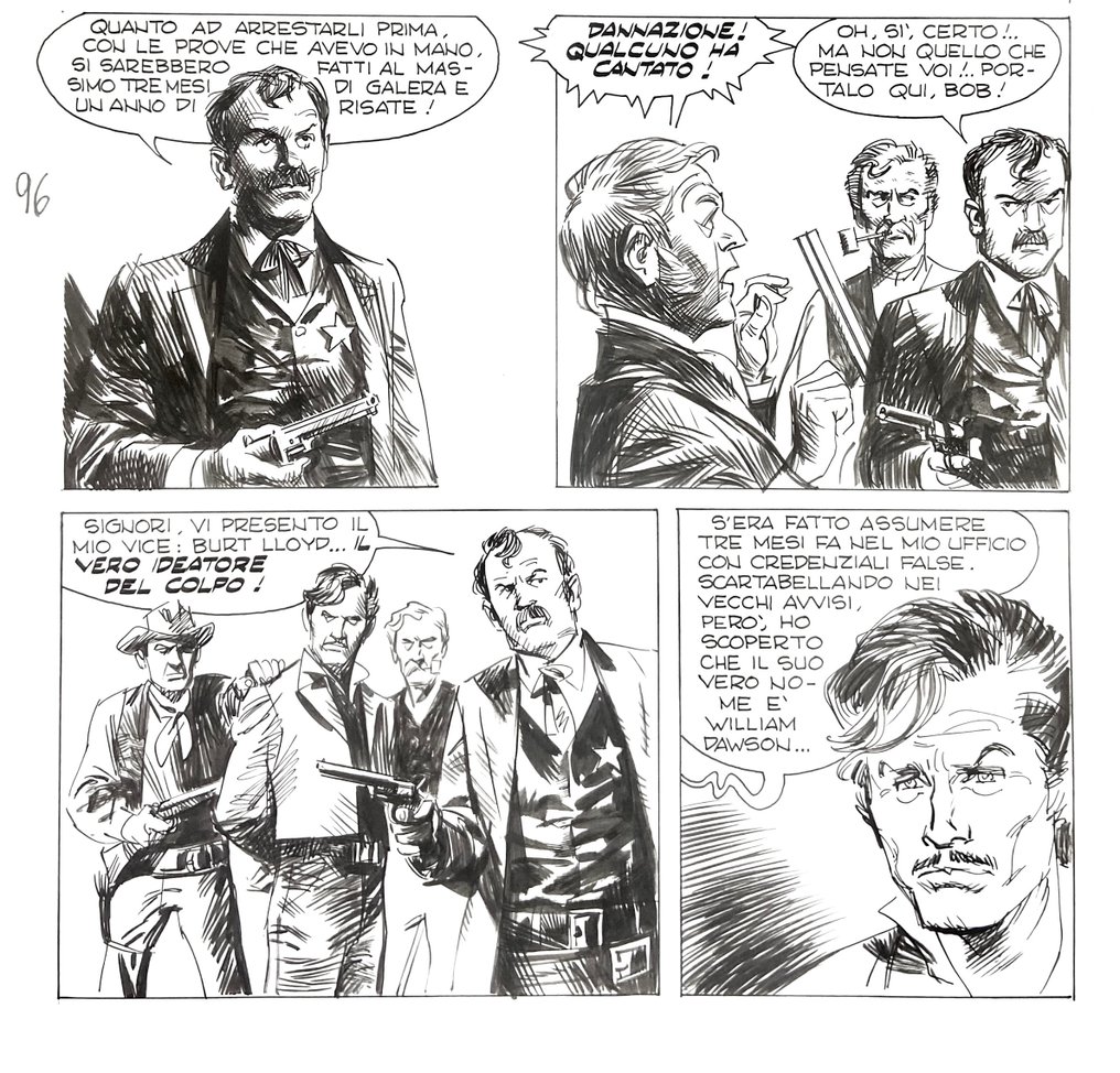 Trevisan, Giorgio - 1 Original page - Ken Parker #2.1