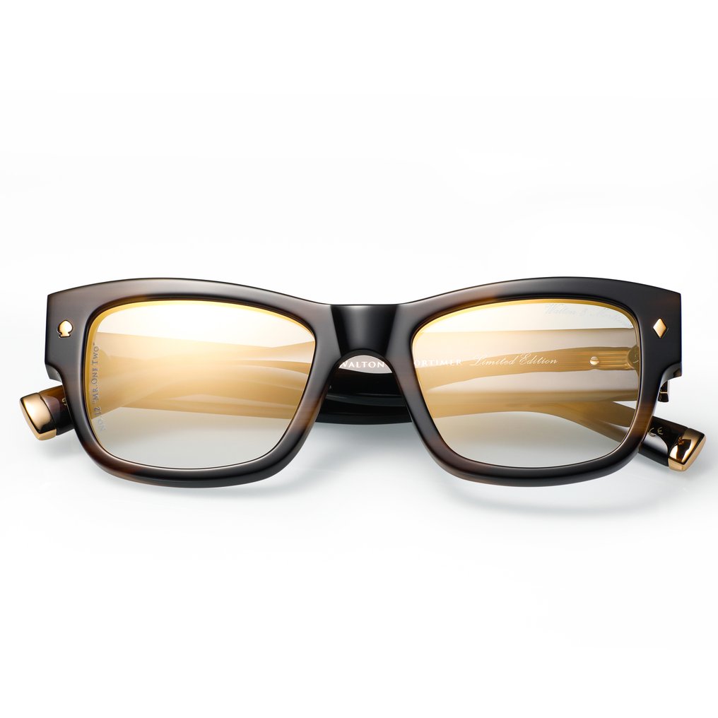 Handmade - Walton & Mortimer No.12 Codename: "Mr.One Two" Unit 6/99 Havana - 太阳镜 #3.2