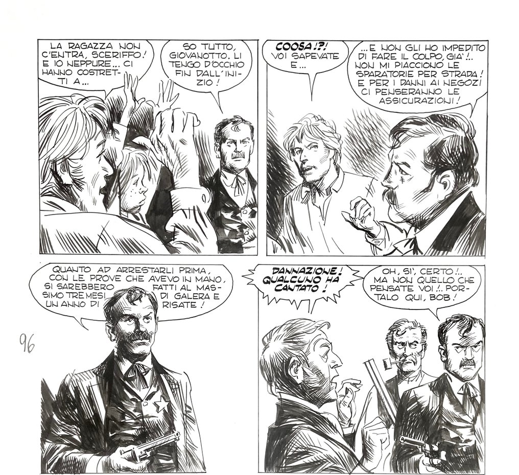 Trevisan, Giorgio - 1 Original page - Ken Parker #1.0