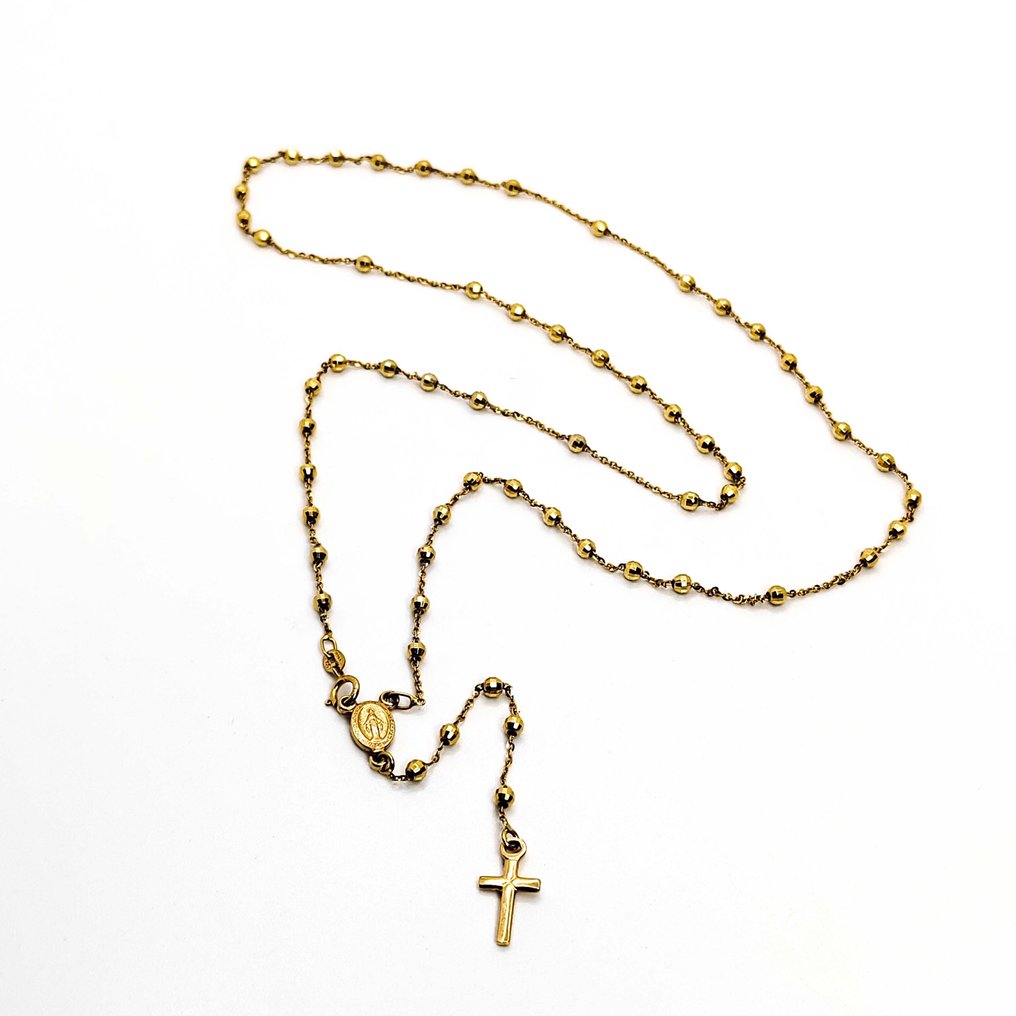 頸鏈 - 18 克拉 黃金 #1.0