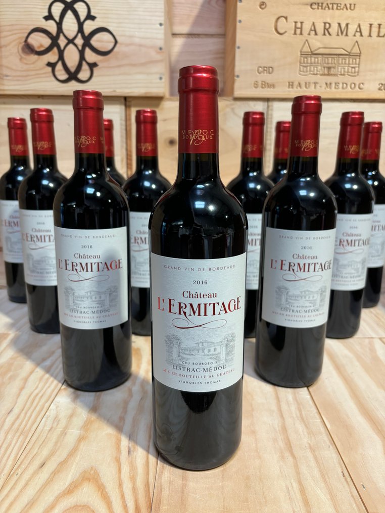 2016 Chateau L’Ermitage - Haut-Médoc - 12 Bottles (0.75L) #2.1