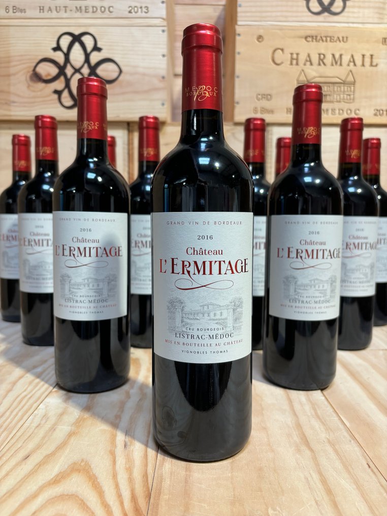 2016 Chateau L’Ermitage - Haut-Médoc - 12 Bottles (0.75L) #1.0