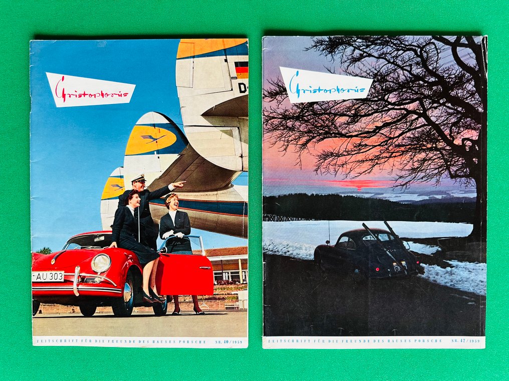 lehti - Porsche - Christophorus Nr. 40 & 42 - 1959 #1.0