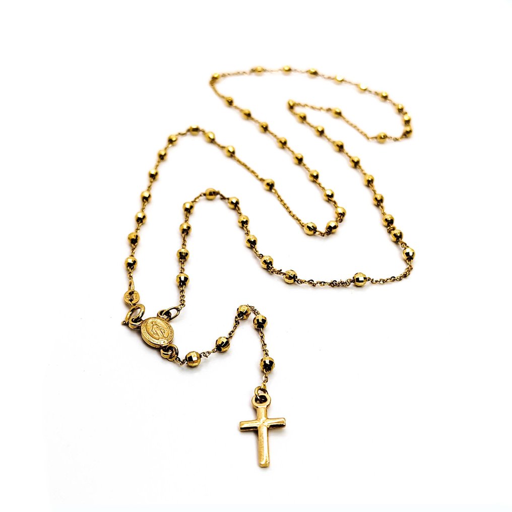 頸鏈 - 18 克拉 黃金 #1.0