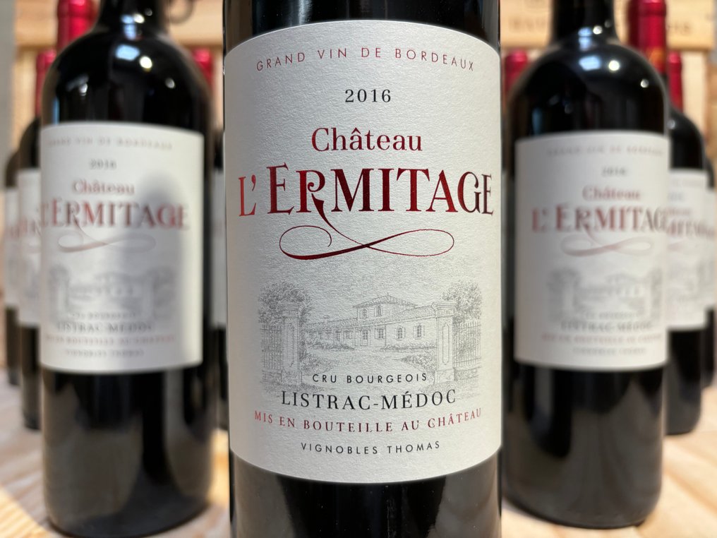 2016 Chateau L’Ermitage - Haut-Médoc - 12 Bottles (0.75L) #4.3
