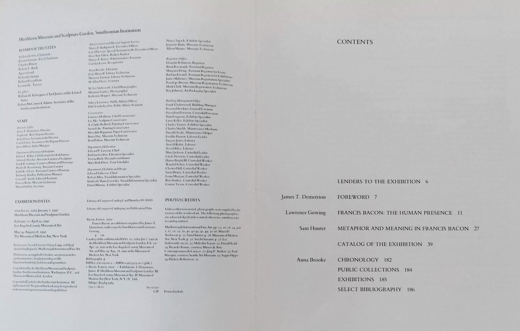 Francis Bacon - Lot with 6 books - 1987-1992 #3.2