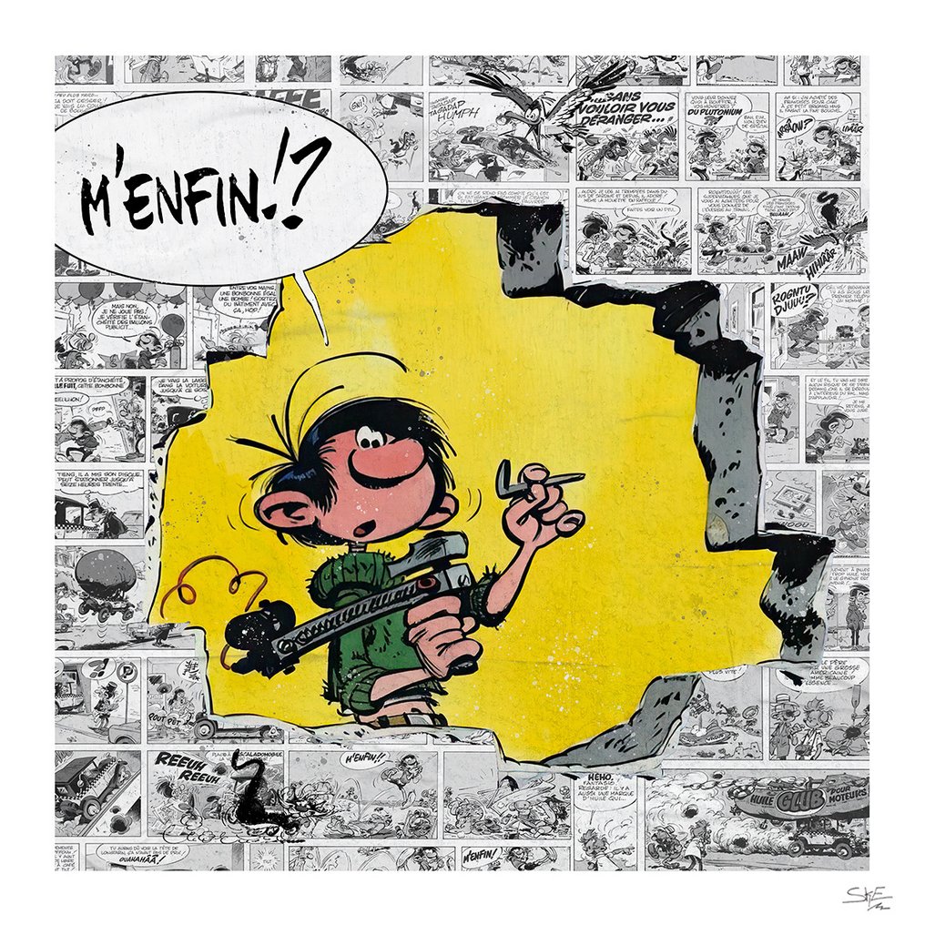 SKE - Lagaffe dans le mur ! #1.0