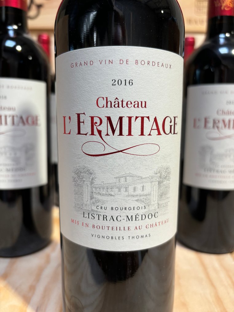 2016 Chateau L’Ermitage - Haut-Médoc - 12 Bottles (0.75L) #3.2