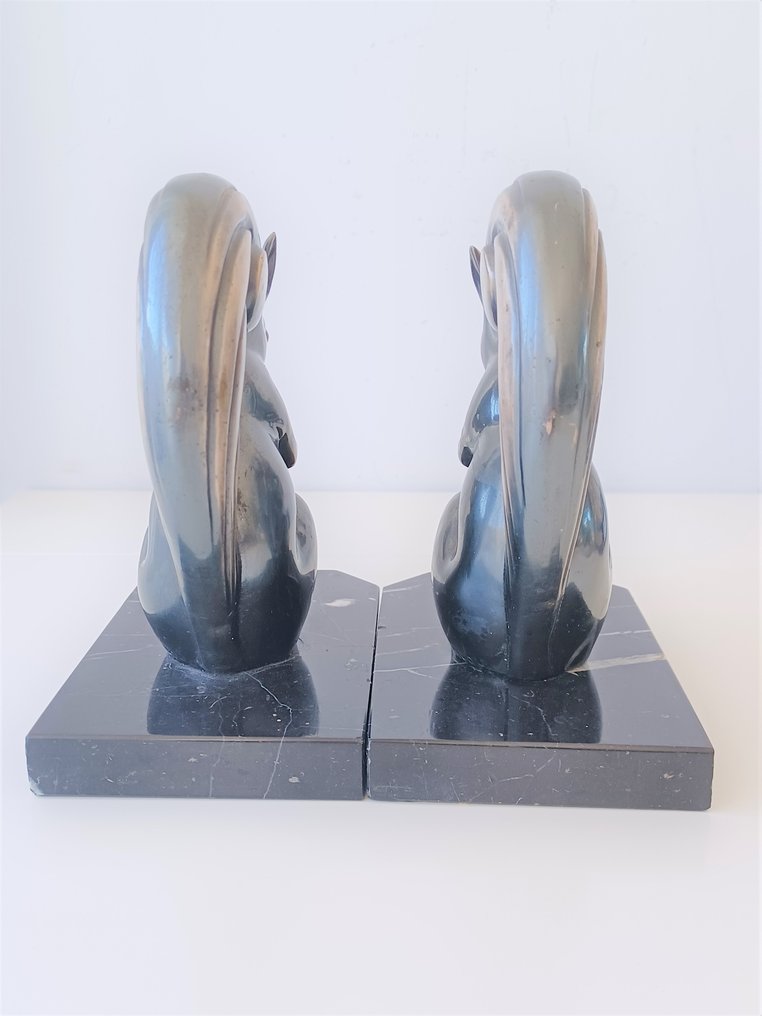 FRANJOU Hippolyte Moreau - Βιβλιοστάτες - Μάρμαρο #3.2