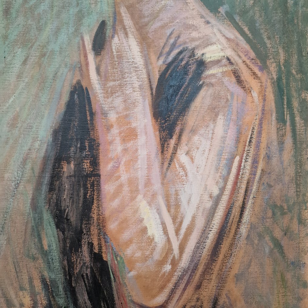 Amedeo Momo Simonetti (1874-1922) - Ritratto di donna #4.3