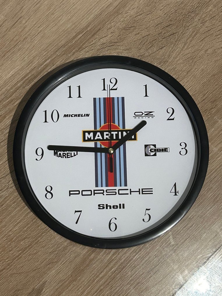 Clock - Porsche - Martini Racing #1.0