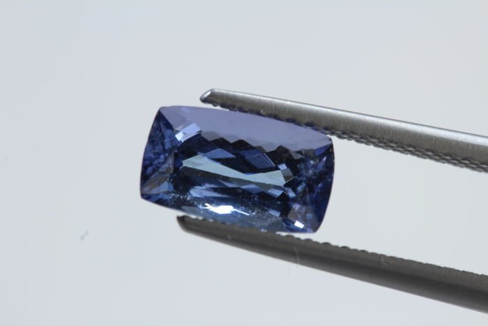 1 pcs  蓝色, 紫罗兰色 坦桑石  - 1.48 ct - 国际宝石研究院（IGI） #4.3
