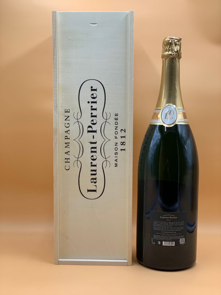 Laurent-Perrier, La Cuvée Brut - Champagne - 1 Dubbele Magnum/Jerobeam (3.0 L) #1.0