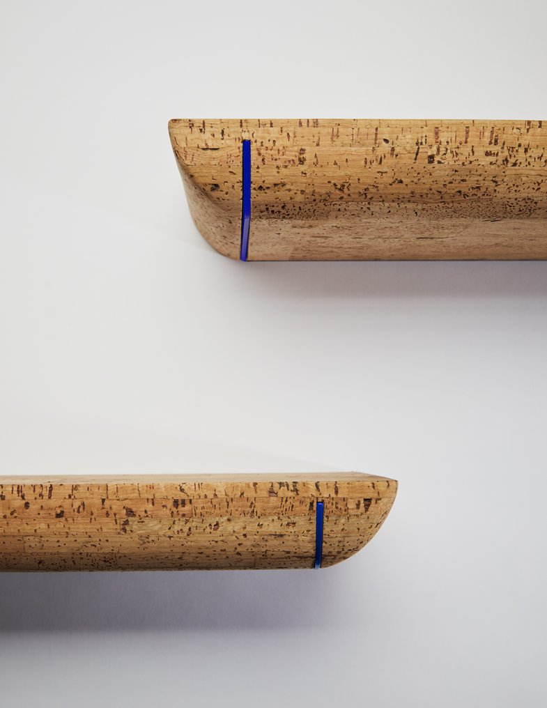 Clémence Birot - 音像架 - 钢 - Mortaise 750 - 钴蓝 #1.0