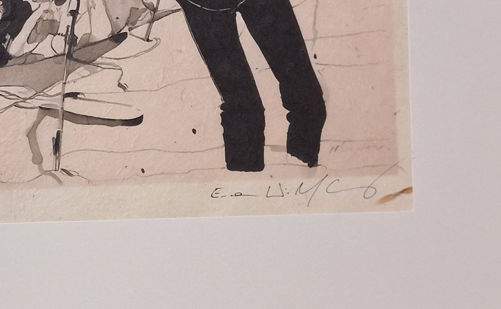 Mick Jagger - Triptychon by artist Emma Wildfang - 3 Fine Art High-Quality Giclées - Περιορισμένη έκδοση - 2024 #3.2