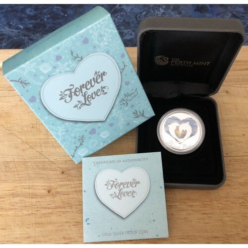 Tuvalu. 50 Cent 2013 Forever Love - Dolfin, 1/2 Oz (.999) (Zonder minimumprijs) #2.1