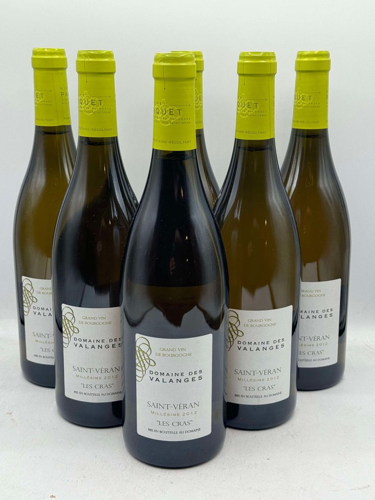 2012 Domaine des Valanges "Les Cras" - Saint-Véran - 6 Flaskor (0,75L) #1.0