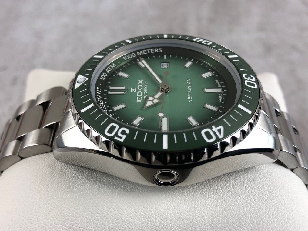 Edox - Skydiver Neptunian Automatic 1000M Diver - 80120-3VM-N-VDN1 - Mænd - 2020+  #4.3