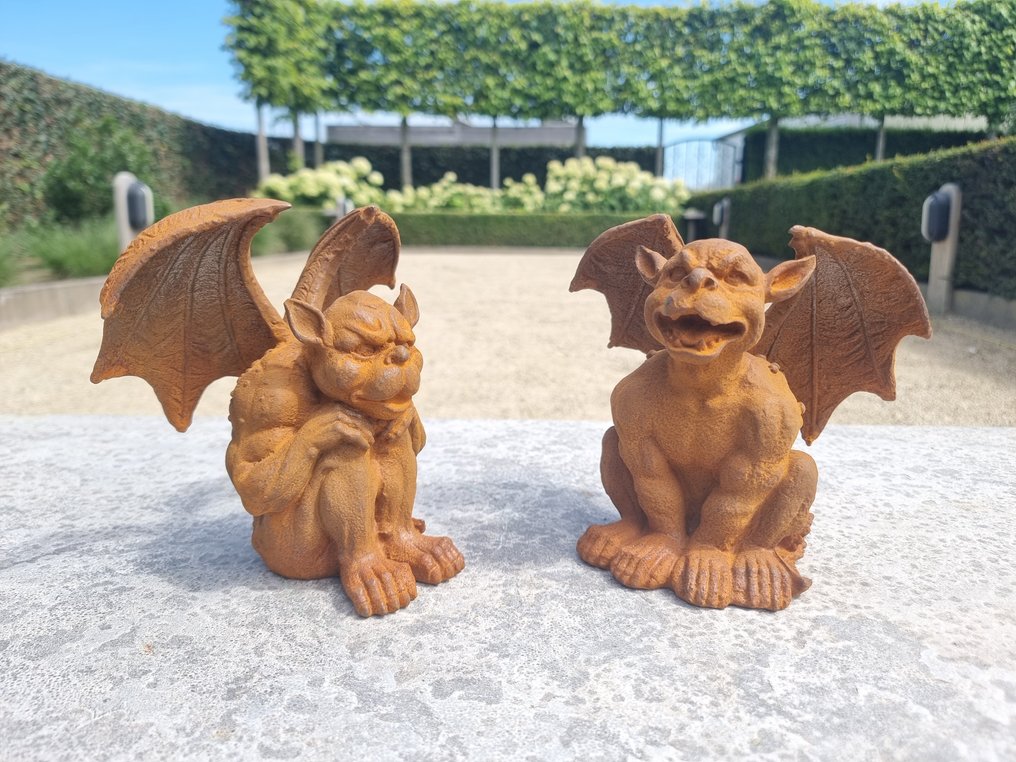 Figur - Gargoyles (2) - Jern #1.0