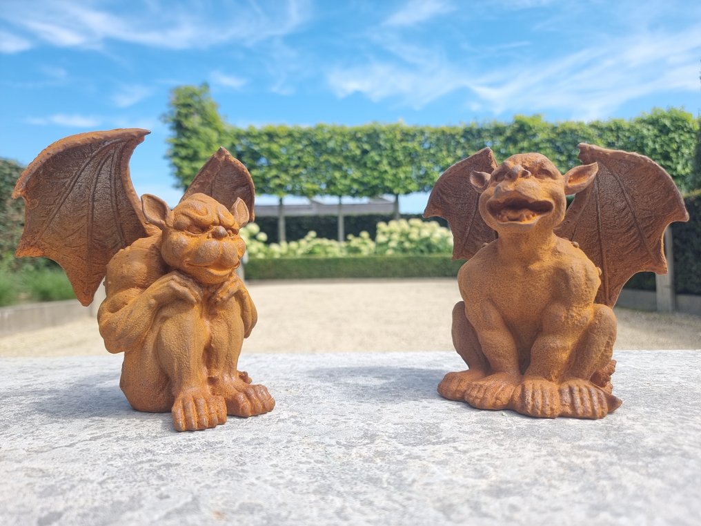 Figur - Gargoyles (2) - Jern #1.0