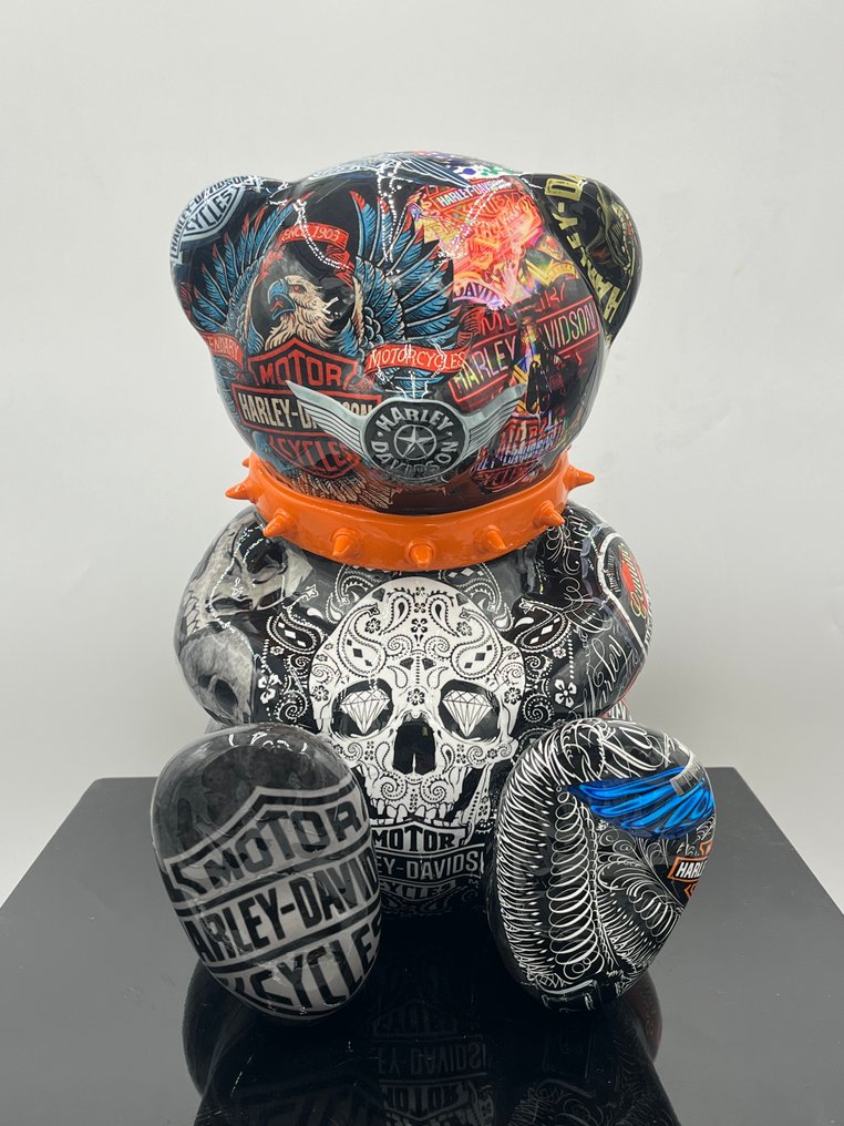 Naor - Bear Harley-Davidson  pop art #1.0