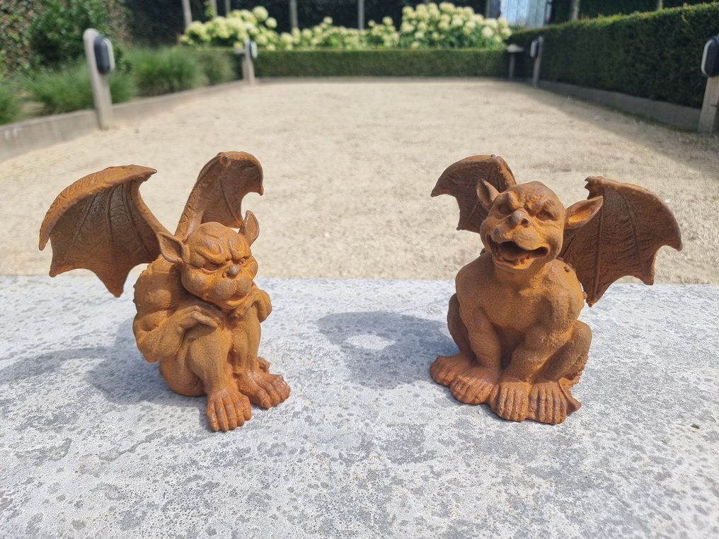 Figur - Gargoyles (2) - Jern #3.2