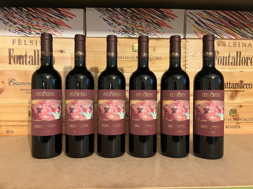 2020 Tua Rita "Giusto di Notri" - Tuscany IGT - 6 Bottles (0.75L) #1.0