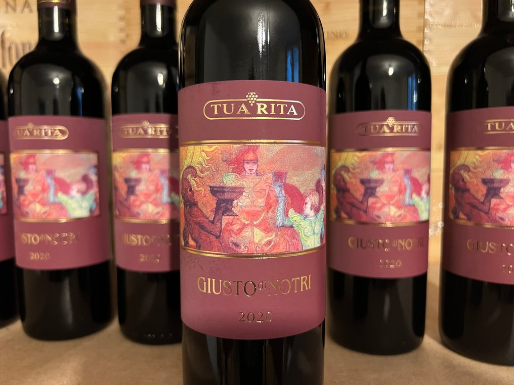 2020 Tua Rita "Giusto di Notri" - Tuscany IGT - 6 Bottles (0.75L) #1.0