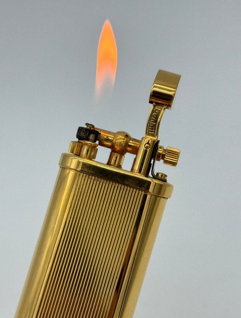 Dunhill - Unique gas XL Gold Plated 70's - Επιτραπέζιος αναπτήρας - Επιχρυσωμένο #2.1