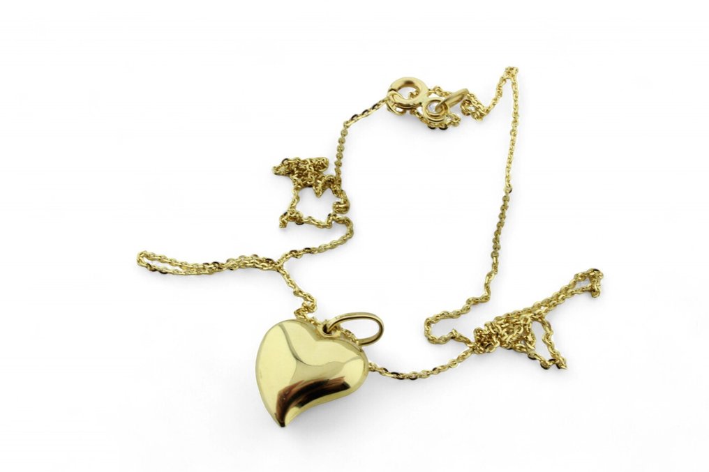 Colier cu pandantiv - 18 ct. Aur galben #4.3