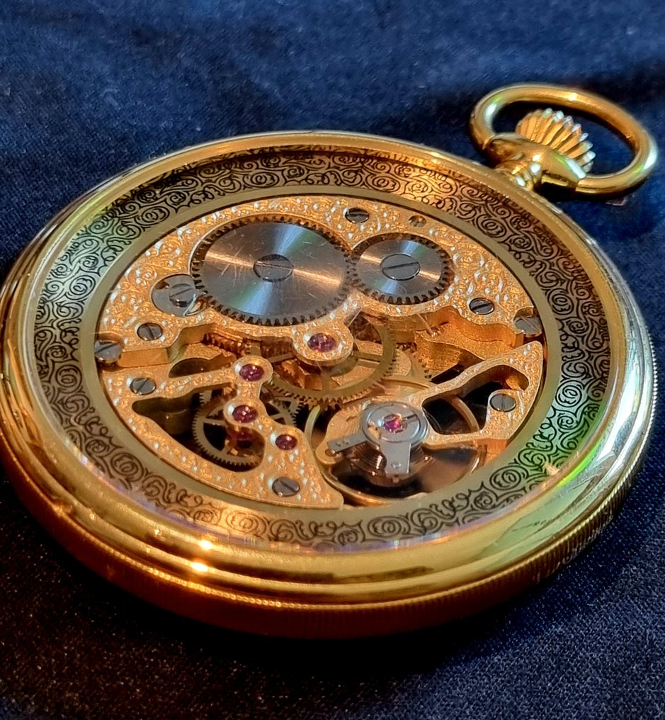 Grosse Schweizer Skelett Taschenuhr Kal. 1623 Unitas ETA 6497 1990 1999 Catawiki