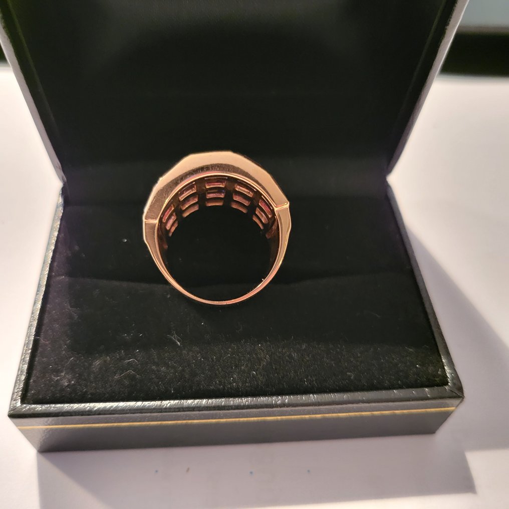 Fred - Δαχτυλίδι - 18 καράτια Ροζ χρυσό Αμέθυστος - Σχεδιάστε δαχτυλίδι Fred Moes. #3.2