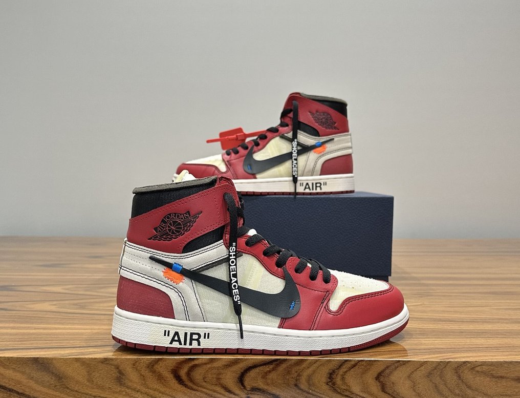 Nike X Off White Jordan 1 Retro High Off White Chicago Sneakers Size EU 43 auction online Catawiki