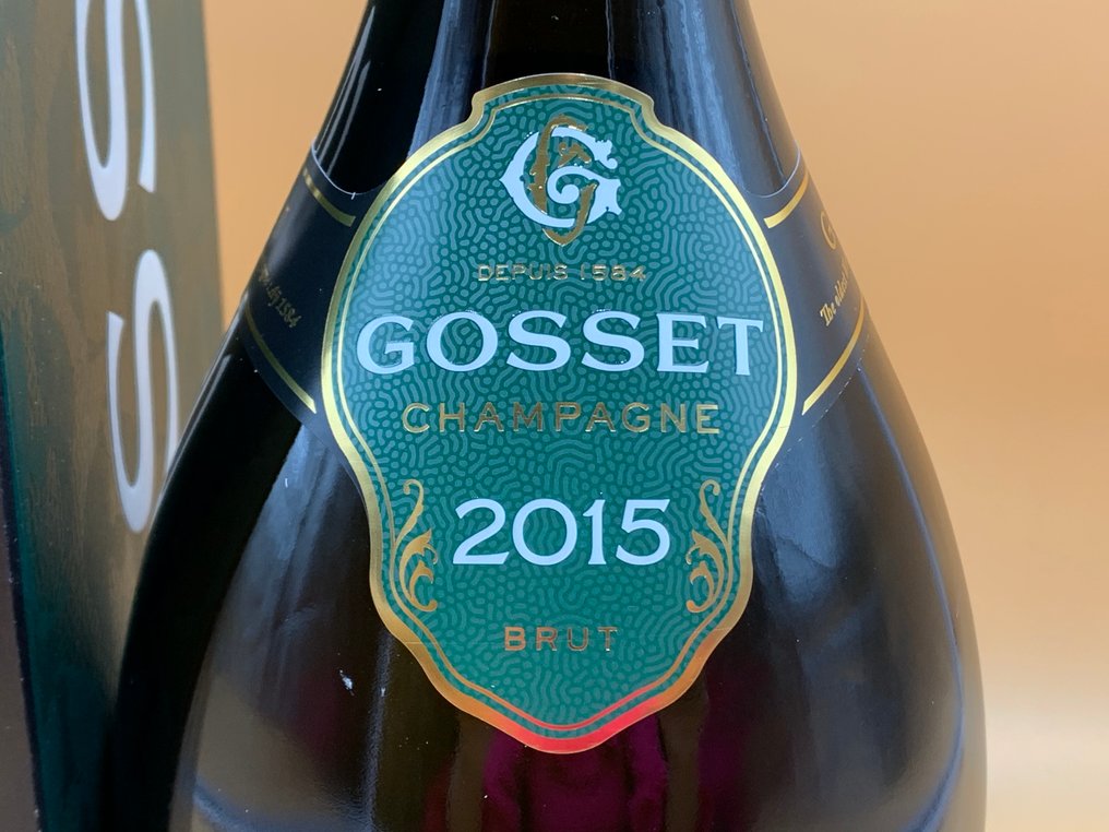 2015 Gosset, Grand Millésime Brut - Șampanie - 1 Magnum (1,5 L) #2.1