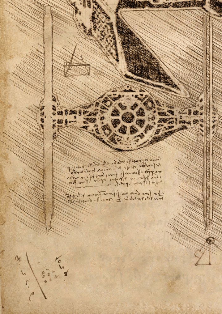 Boriani - Star Wars - Tie Fight Darth Vader, Da Vinci Series - limited edition 8/20 #4.3