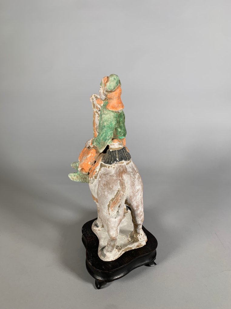 Ancient Chinese, Ming dynasty Terracotta Camel sculpture Ming - 31 cm #4.3