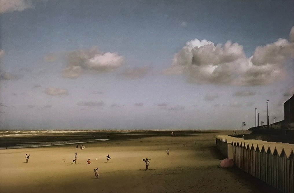 Harry Gruyaert - Fort-Mahon-Plage, Bay of the Somme, Picardy region, France, 1991 #1.0