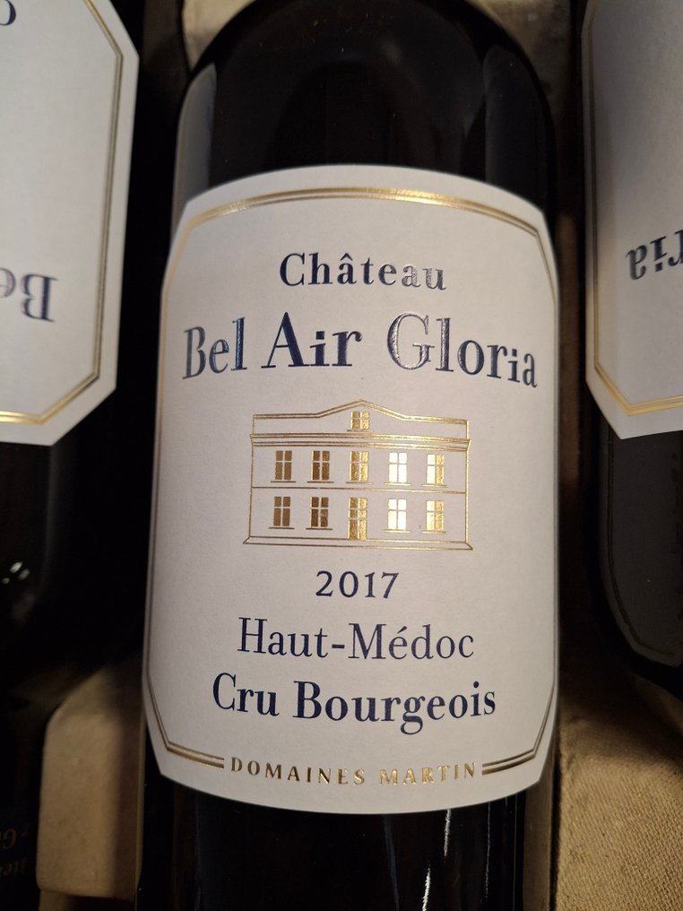 2017 Château Bel Air Gloria - Haut-Médoc - 6 Sticle (0.75L) #2.1