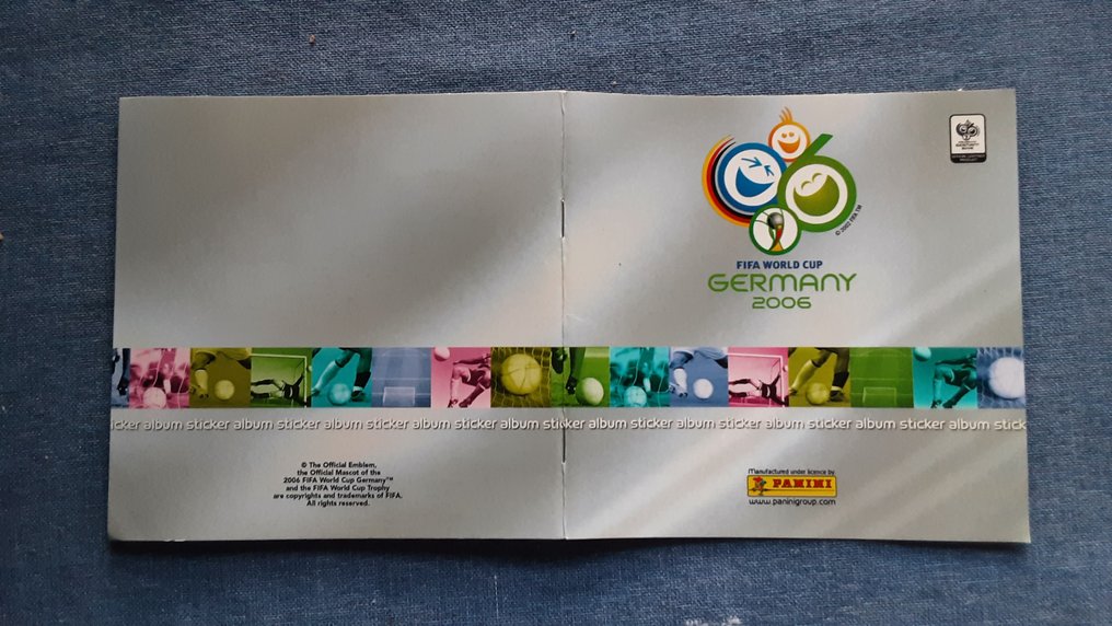 Panini Germany 2006 World Cup Cristiano Ronaldo, Lionel Messi - 1 Album complet - Excellent (EX) #1.0