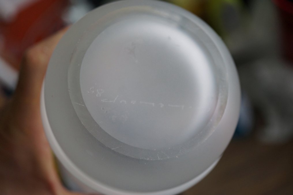 Val Saint Lambert - Louis Leloup - 花瓶 -  帶有風格裝飾的彩色花瓶•簽名  - 玻璃 #4.3