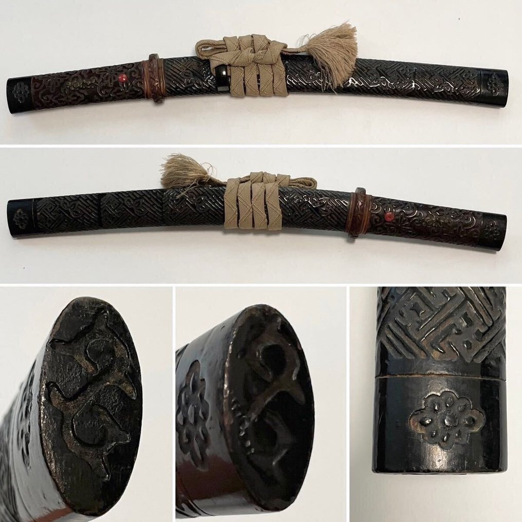 Bokuto, japoński miecz herbaciany - Drewno, wiśnia, Lakier - unknown - Japonia - Edo Period (1600-1868) #1.1