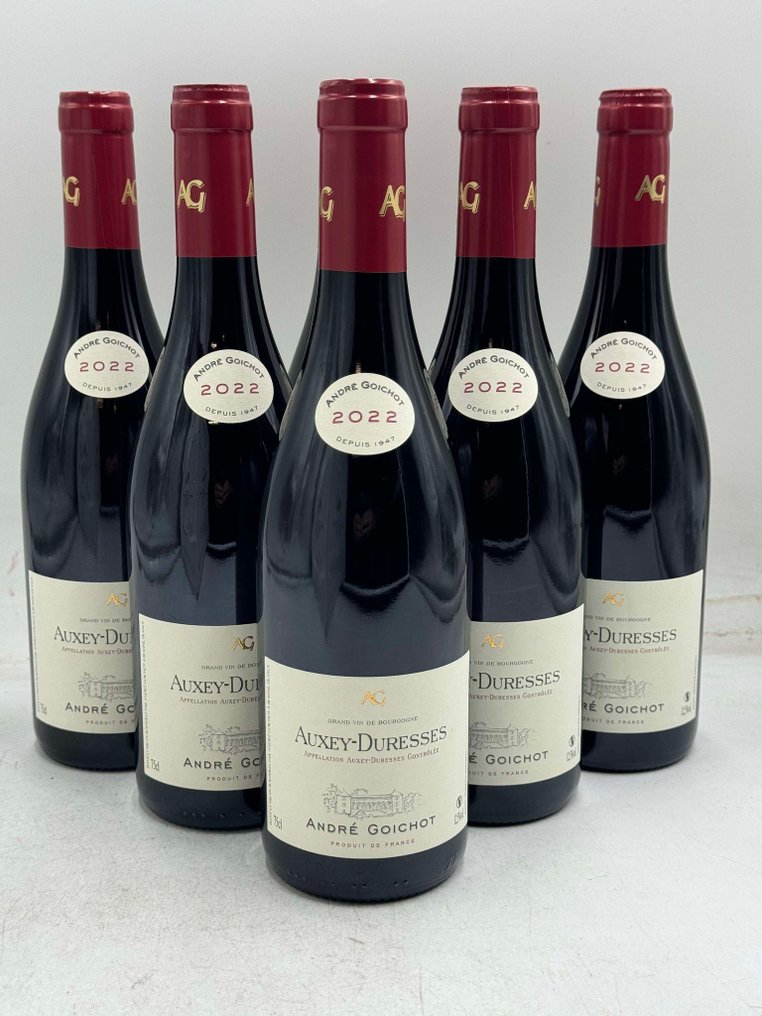 2022 André Goichot red - Auxey-Duresses - 6 Flaskor (0,75L) #1.0