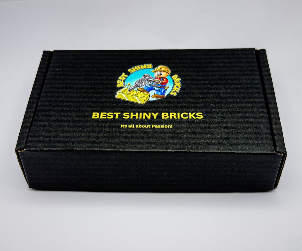 LEGO Set - Star Wars - 2x Chrome Plated Tiles Star Wars Official Customized Lego Parts!! #3.2