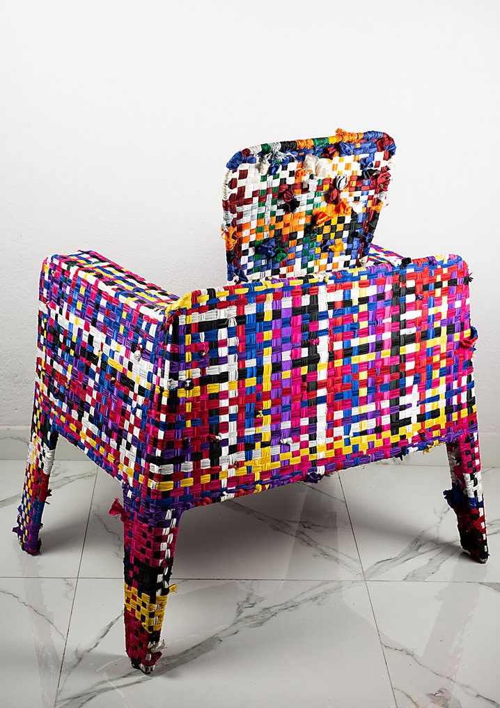 Anacleto Spazzapan - 扶手椅子 - 钢, 纺织品 #3.2