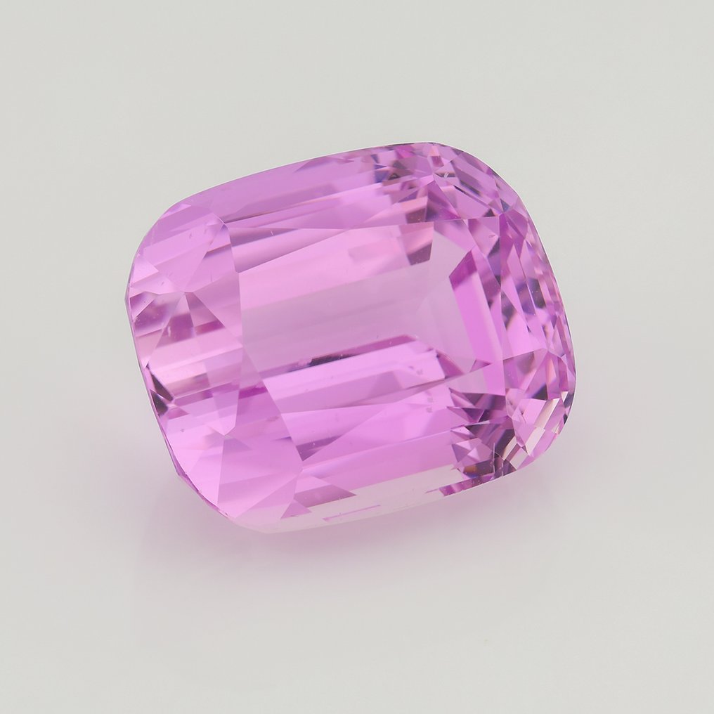 Rózsaszín, Lila Kunzit - 91.39 ct - Nemzetközi Gemmológiai Intézet (IGI) #2.1